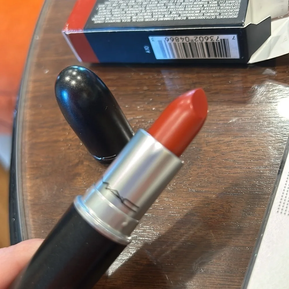 MAC Matte Lipstick by M.A.C, Chili, 1 Count new in box